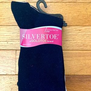 NWT Gold Toe Silvertoe Women’s 3-pair socks
